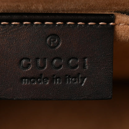 Gucci Calfskin Mini Sylvie Chain Shoulder Bag Black 6 of 15