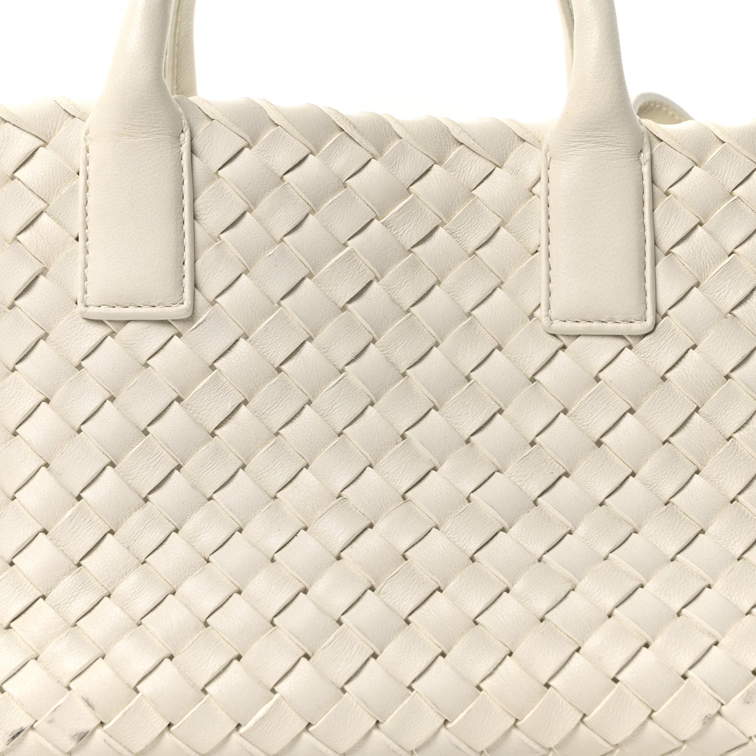 Bottega Veneta Nappa Intrecciato Mini Cabat White 8 of 10