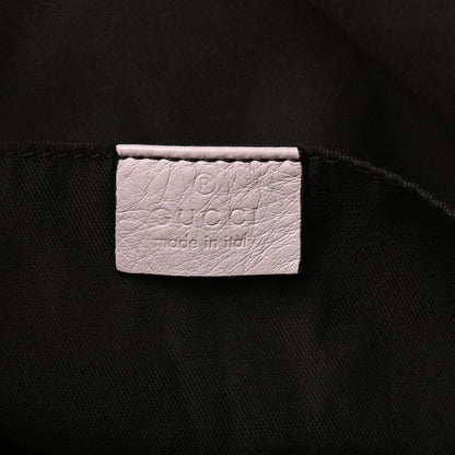 Gucci GG Monogram Medium Web Handle Vertical Tote Pink Blue 6 of 9