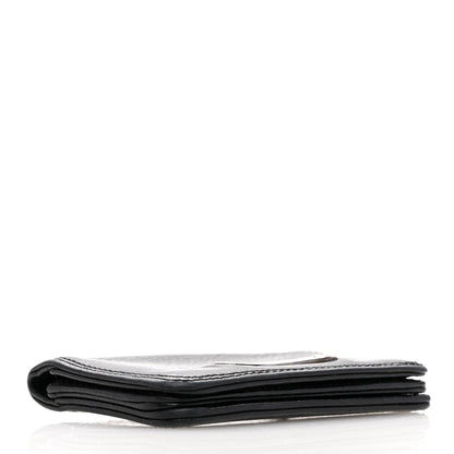 Chrome Hearts Grained Calfskin Grommet Card Holder Black 4 of 9
