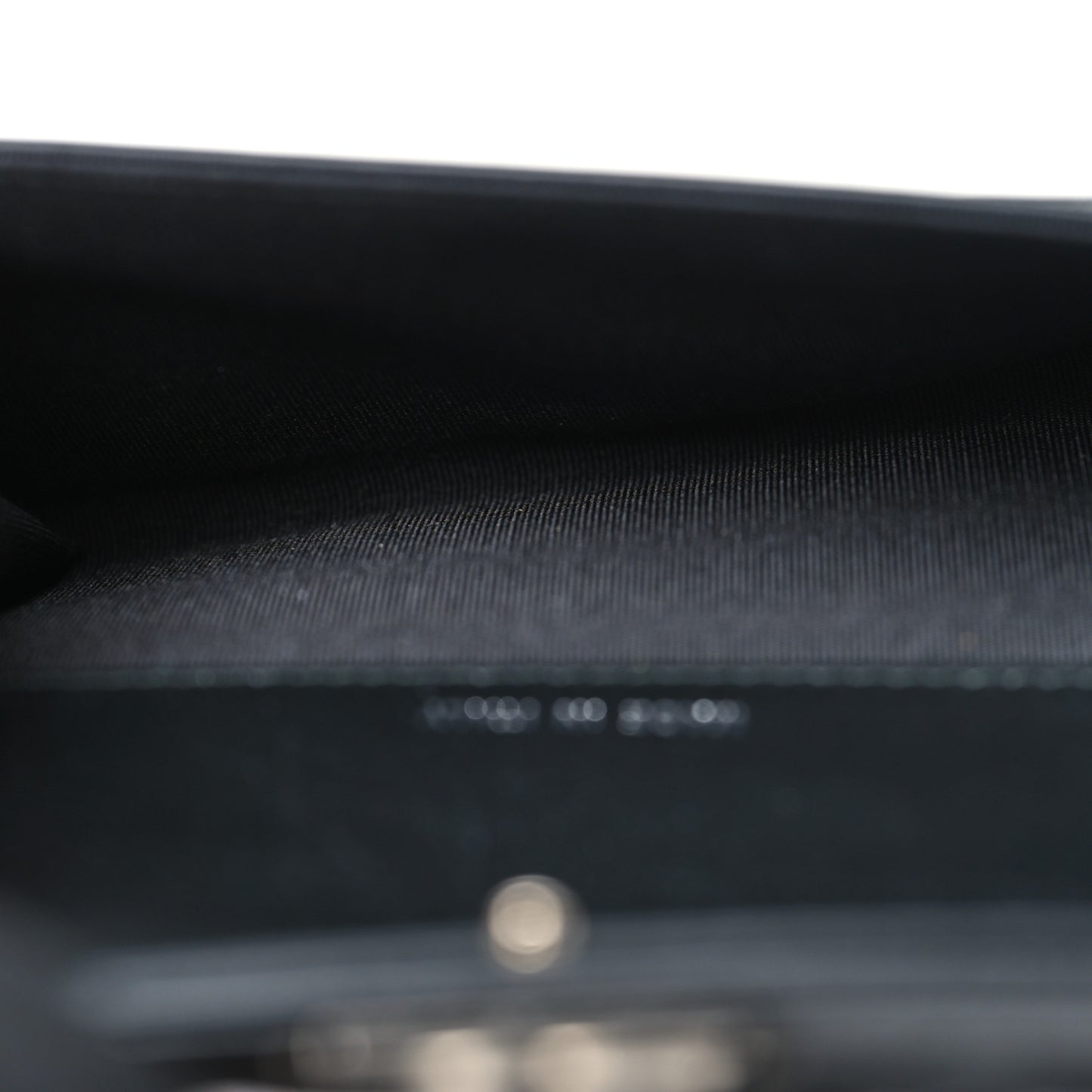 Caviar Quilted Boy Flap Card Holder Black