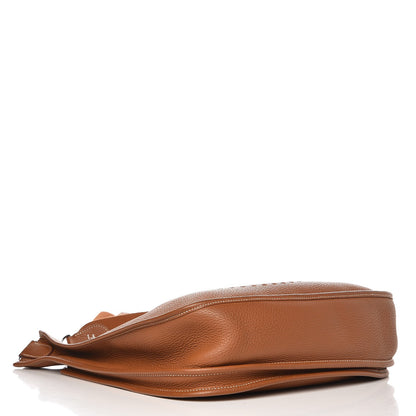 Hermes Taurillon Clemence Evelyne III GM Gold 4 of 8
