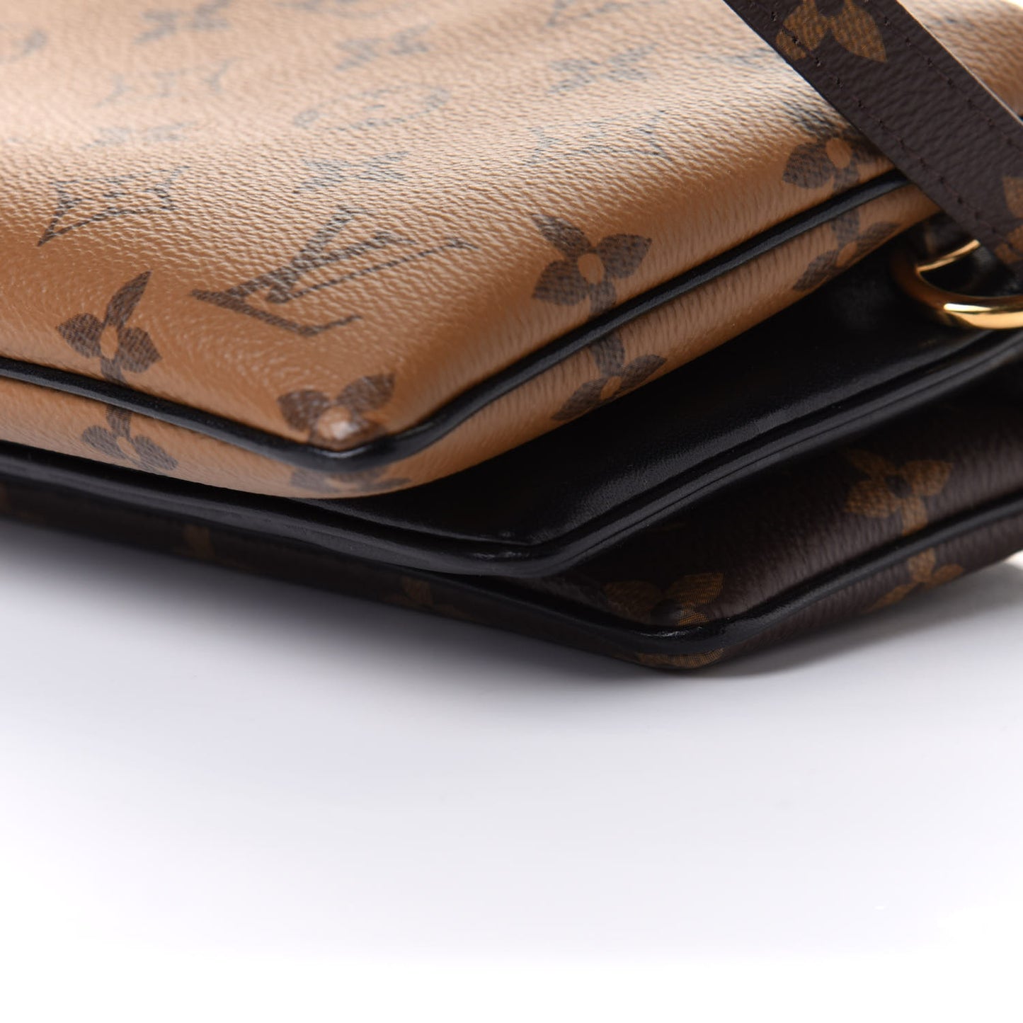 Reverse Monogram Lambskin LV3 Pouch