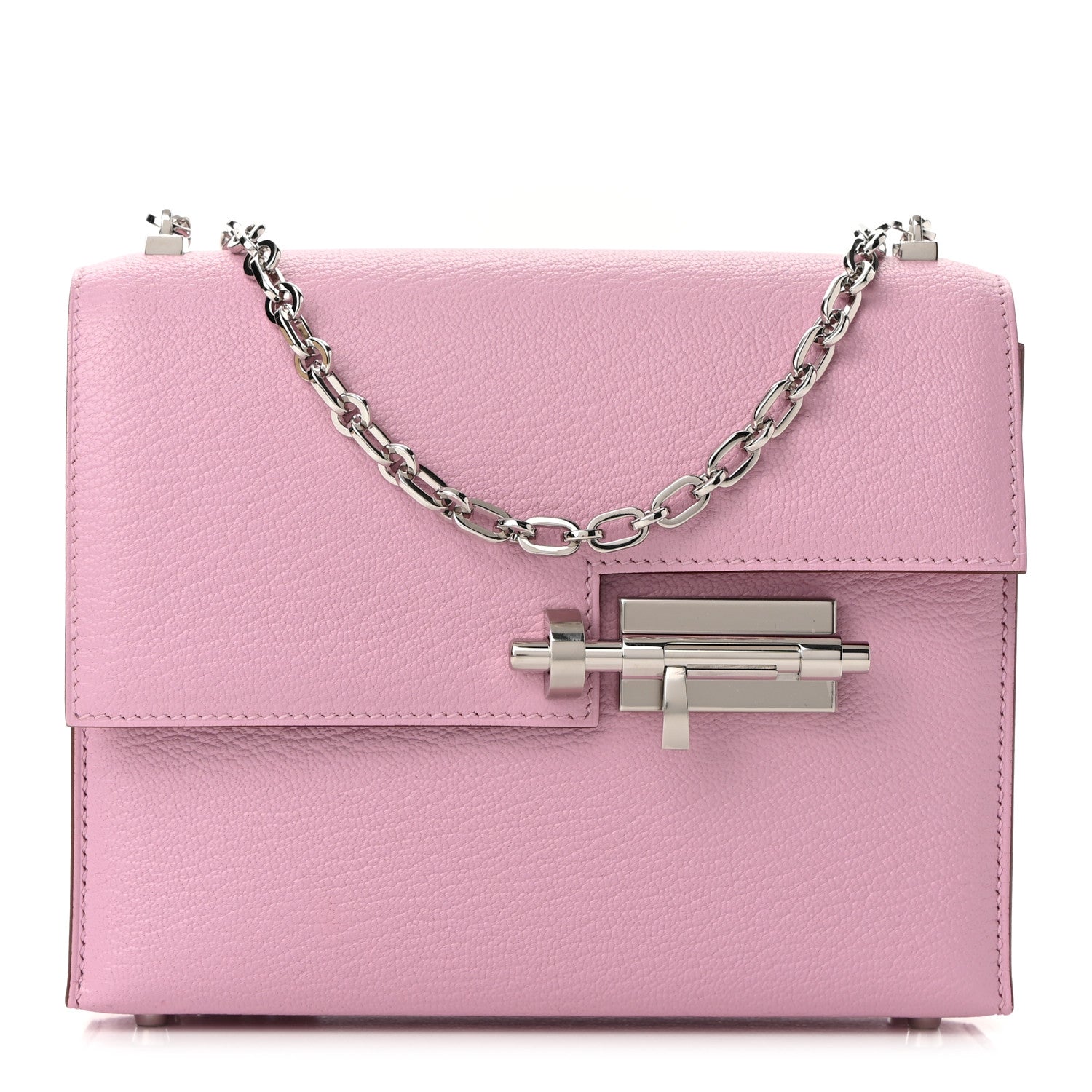 Hermes Chevre Chamkila Mini Verrou Chaine Bag Mauve Sylvestre 1 of 11