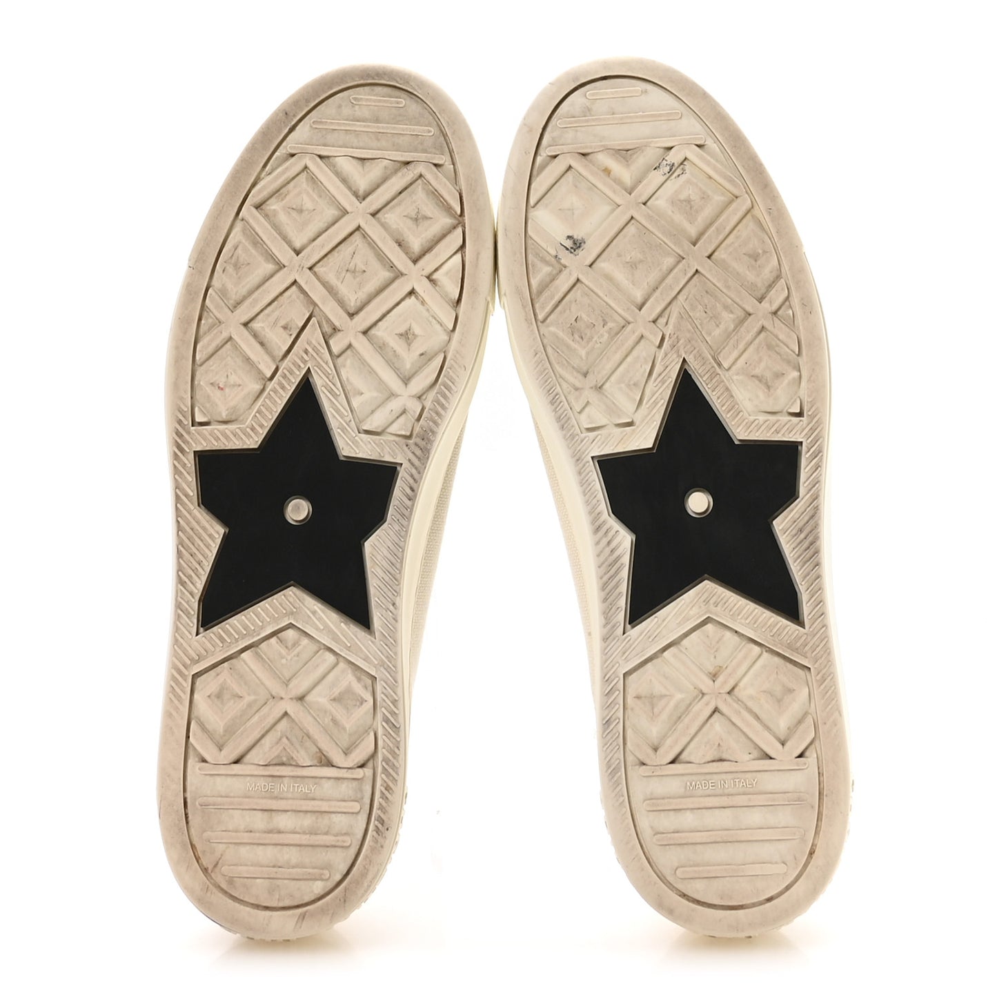 Canvas Walk'N'Dior Low Top Sneakers 38.5 White
