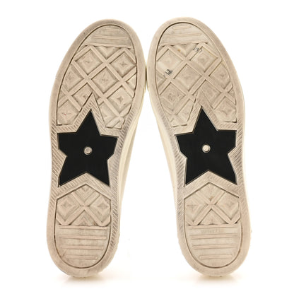 Christian Dior Canvas Walk'N'Dior Low Top Sneakers 38.5 White 6 of 8