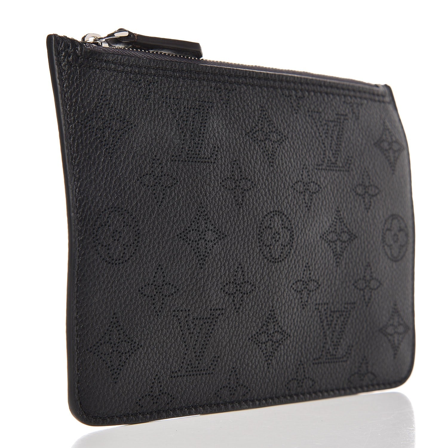 Louis Vuitton Mahina Pochette Black 3 of 6