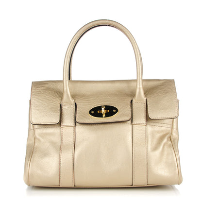Mulberry Metallic Calfskin Ledbury Champagne 1 of 11