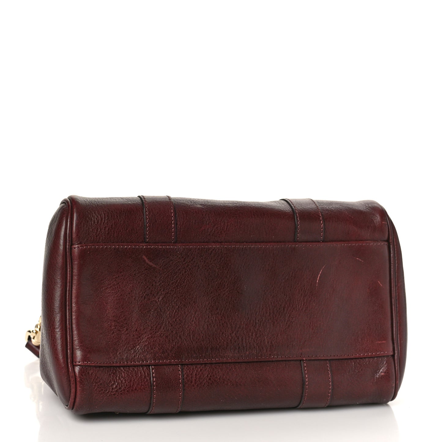 Soft Grain Calfskin Small Bayswater Oxblood