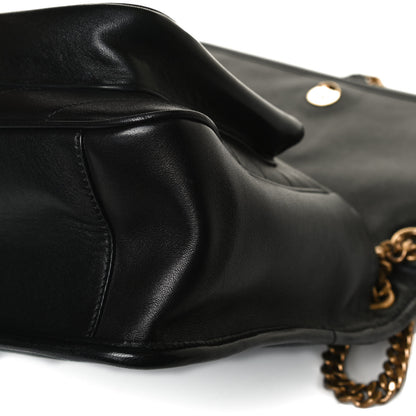 Saint Laurent Lambskin Matelasse Monogram Medium Niki Chain Satchel Black 13 of 13