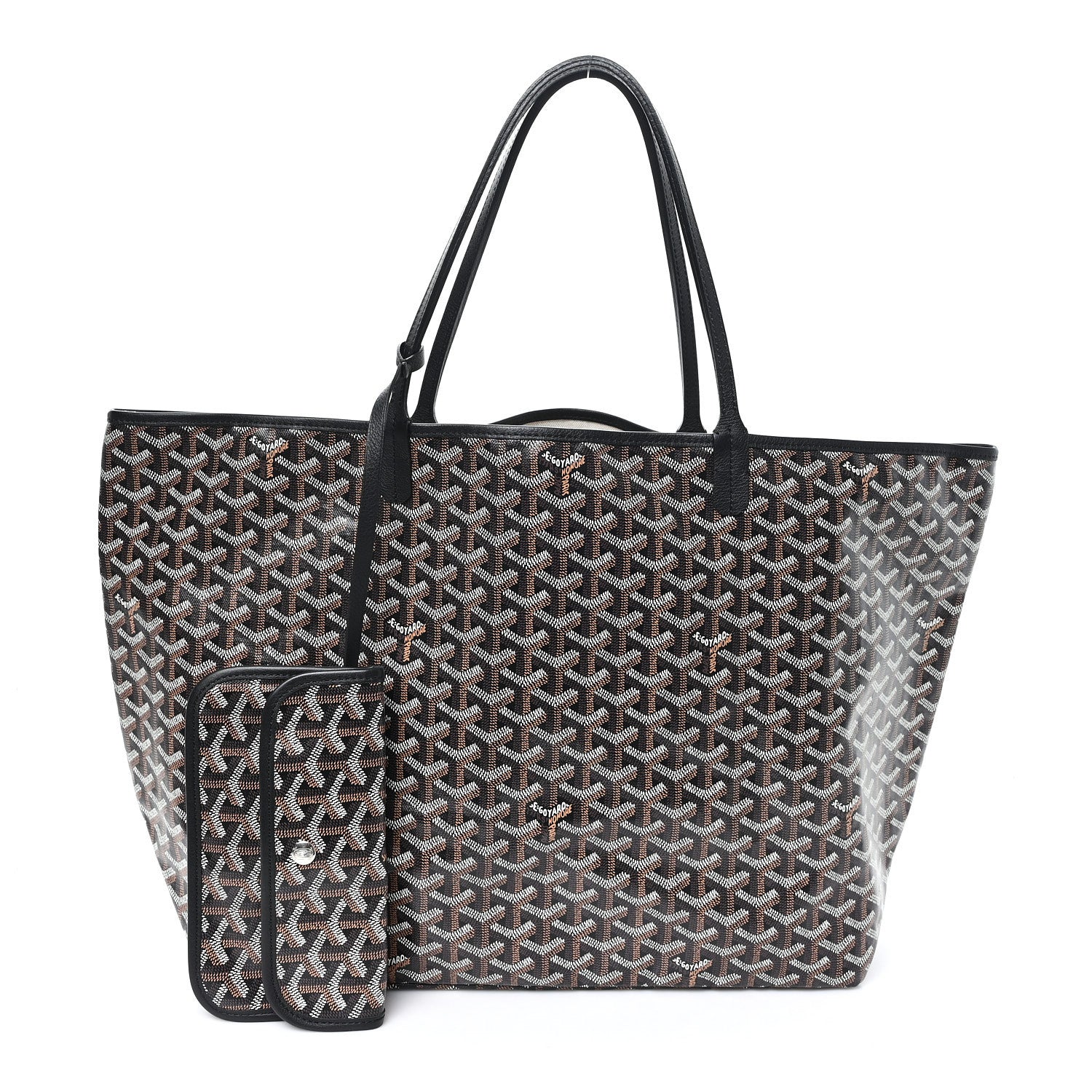 Goyard Goyardine Saint Louis GM Black 3 of 12