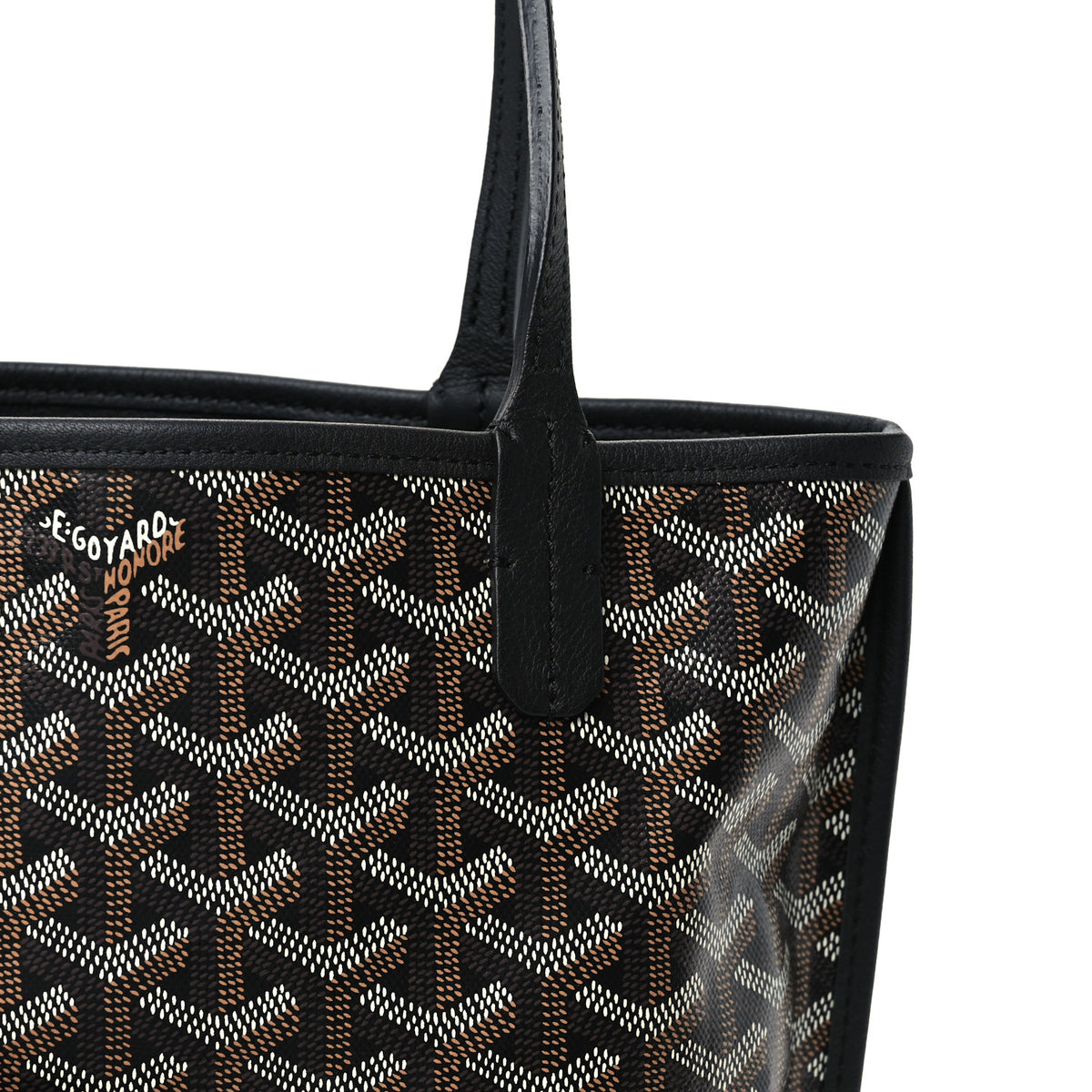 Goyard Goyardine Reversible Mini Anjou Black 14 of 19