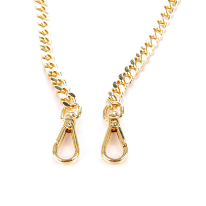 Fendi Calfskin Chain Strap You Black Gold 5 of 6