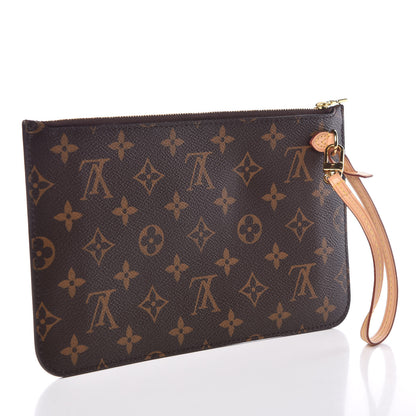 Louis Vuitton Monogram Neverfull MM GM Pochette 3 of 9