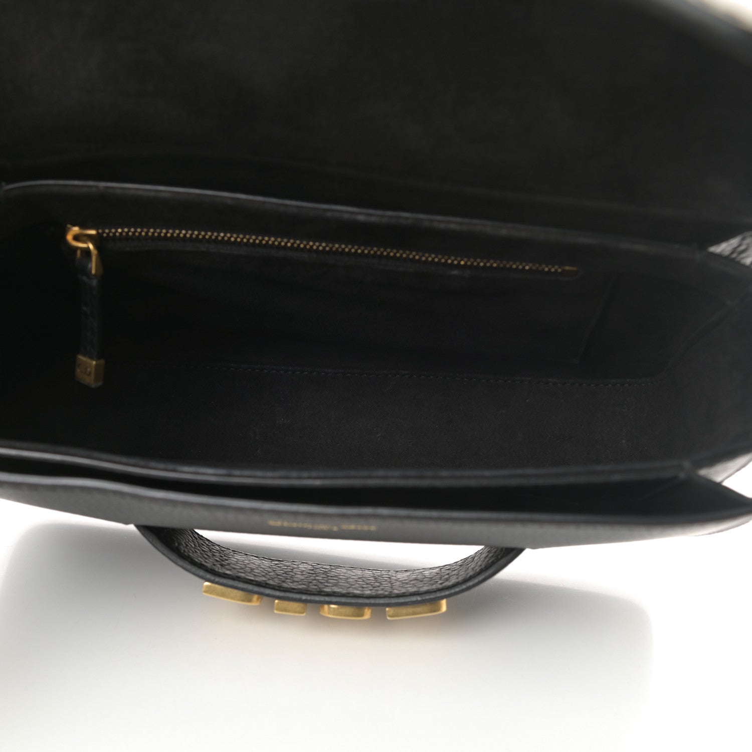 Christian Dior Grained Calfskin Dio(r)evolution Flap Bag Black 5 of 10