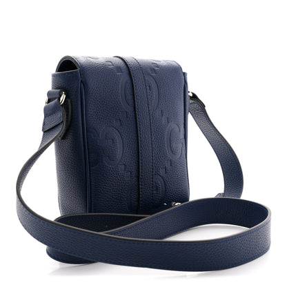Gucci Piuma Calfskin Jumbo GG Embossed Small Messenger Bag Royale 3 of 11