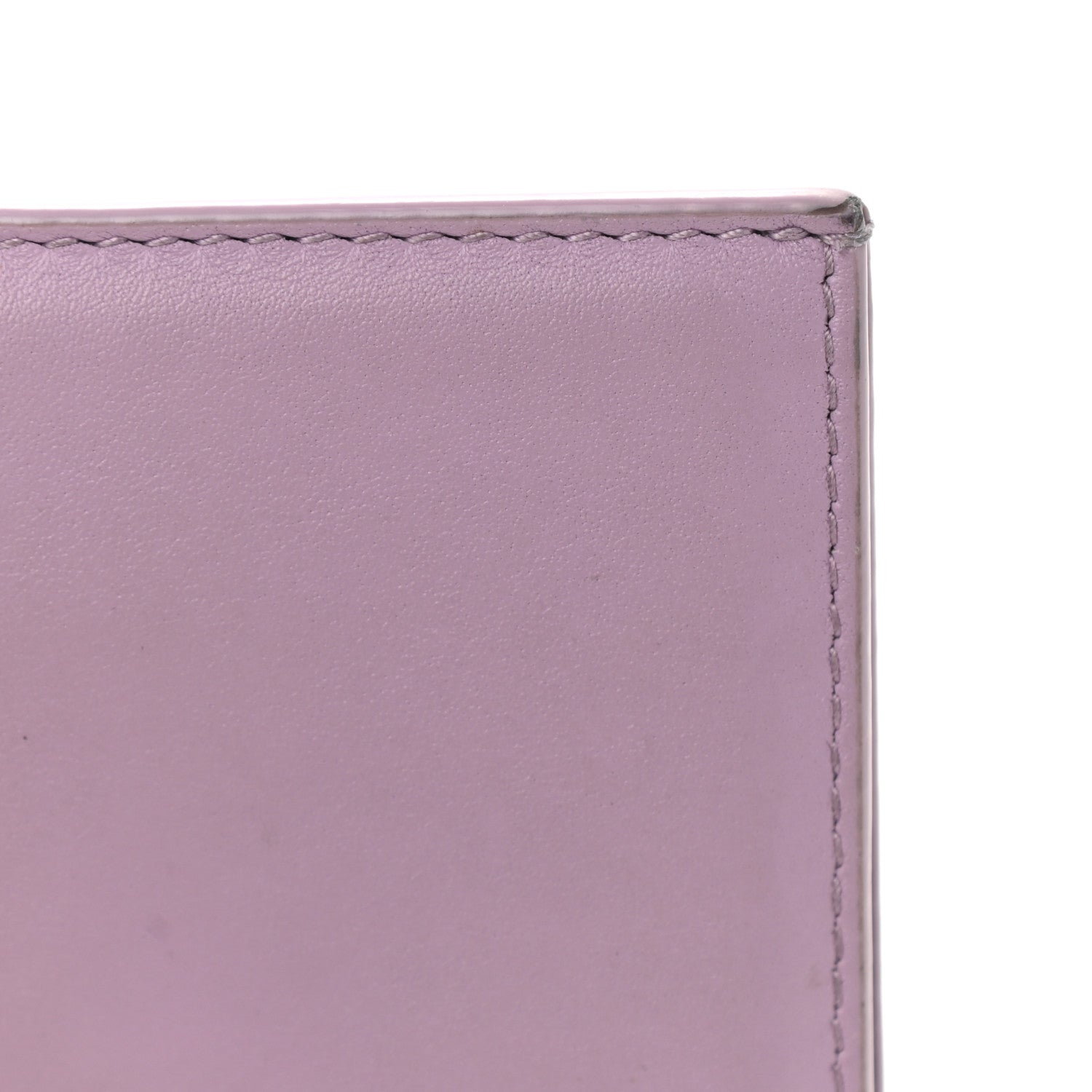 Saint Laurent Denim Quilted Loulou Puffer Monogram Pouch Clutch Bleached Lilac 9 of 11