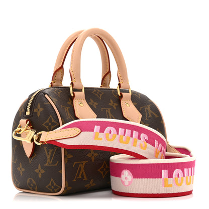 Louis Vuitton Monogram Speedy Bandouliere 20 Fuchsia 3 of 9