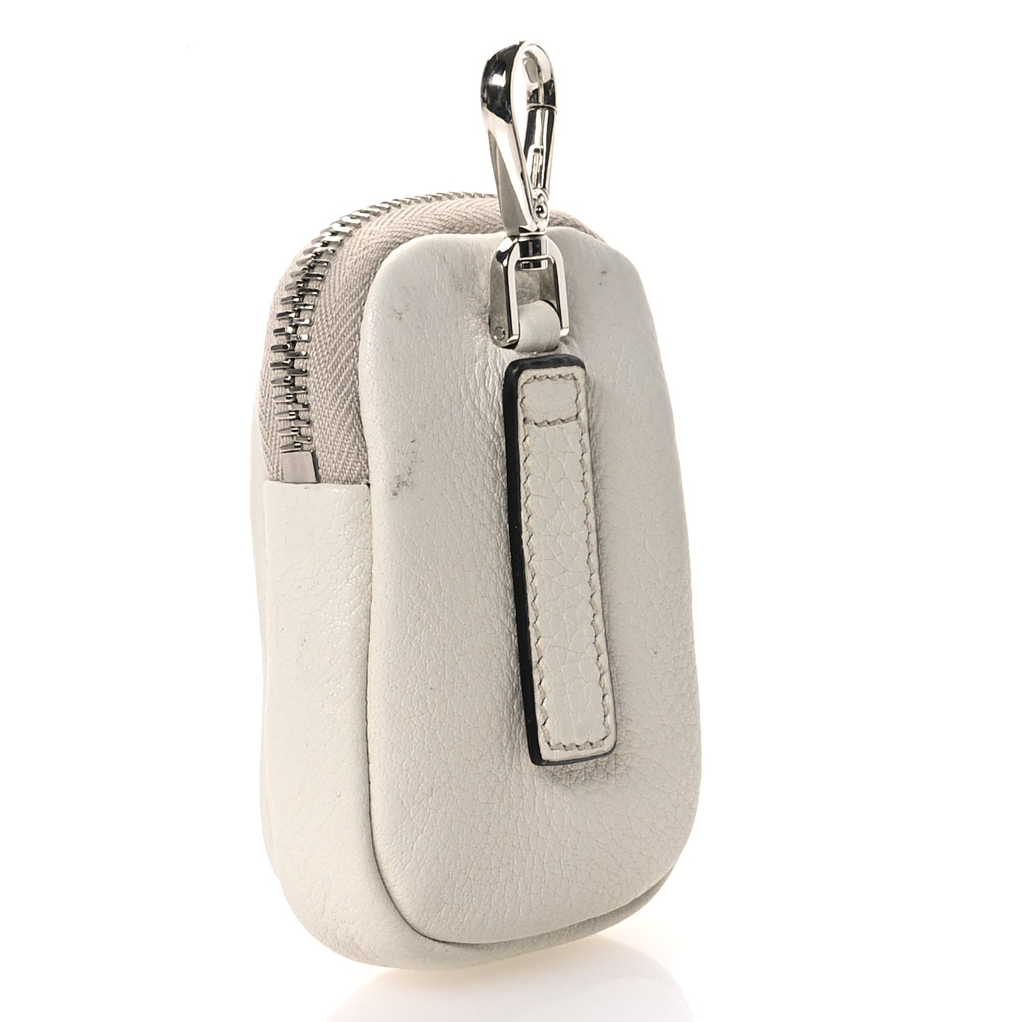 Vitello Daino Coin Purse White