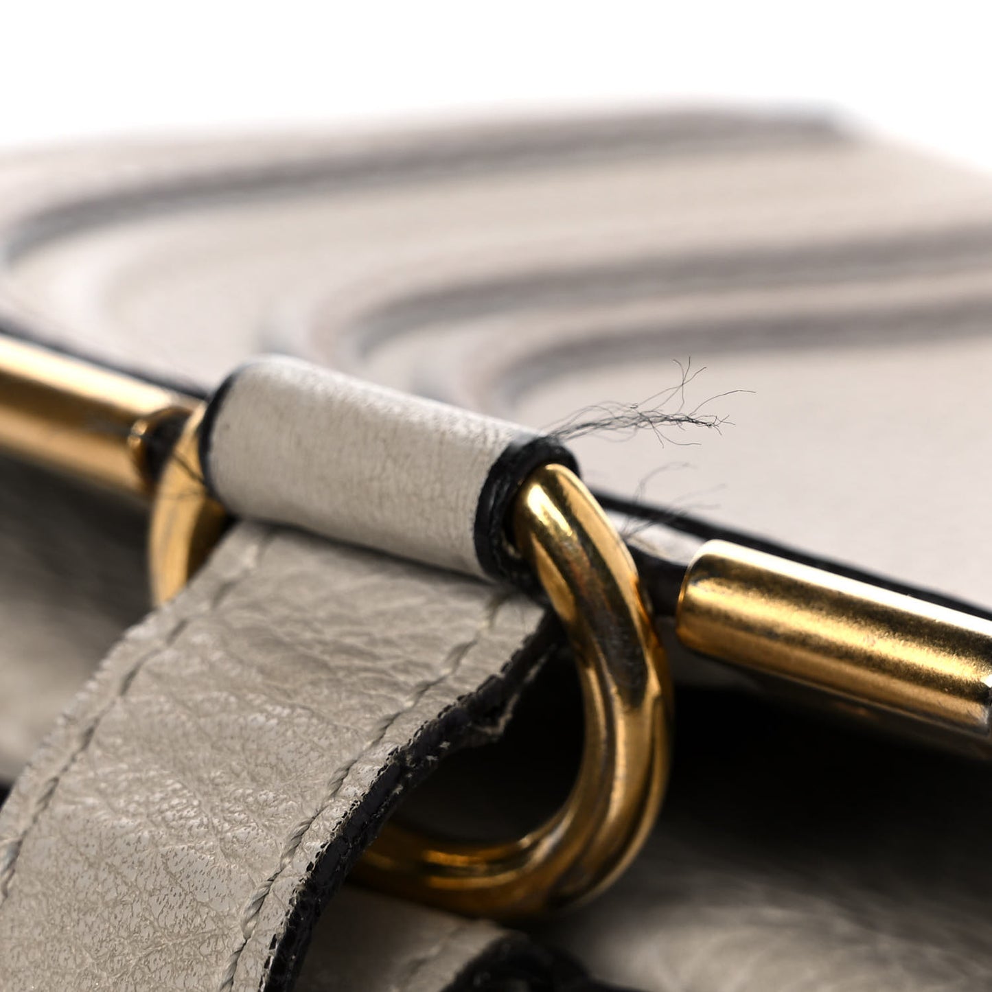 Calfskin Mini Marcie Round Crossbody Bag Cashmere Grey