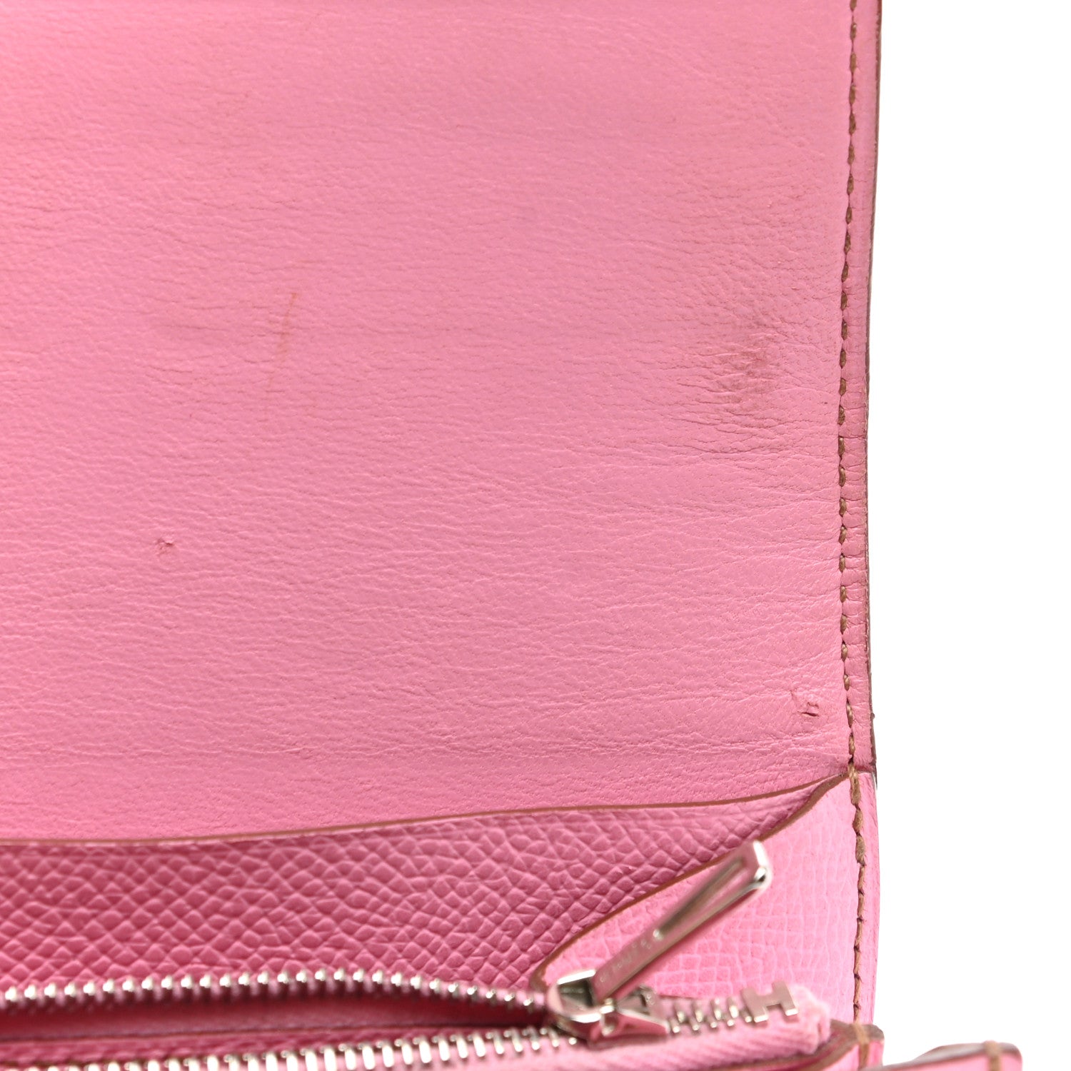 Hermes Epsom Constance Short Wallet 5P Pink 8 of 17