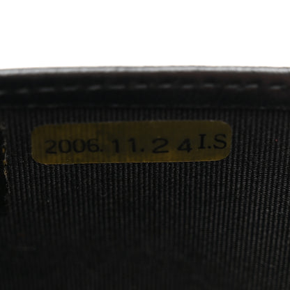 Chanel Lambskin Quilted Medium Flap Wallet Black 9 of 10