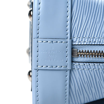 Louis Vuitton Epi Jacquard Alma BB Bleu Nuage 7 of 10