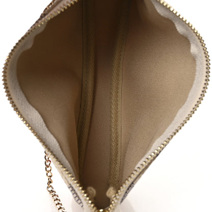 Louis Vuitton Damier Azur 2017 Christmas Animation Mini Pochette Accessories 5 of 7