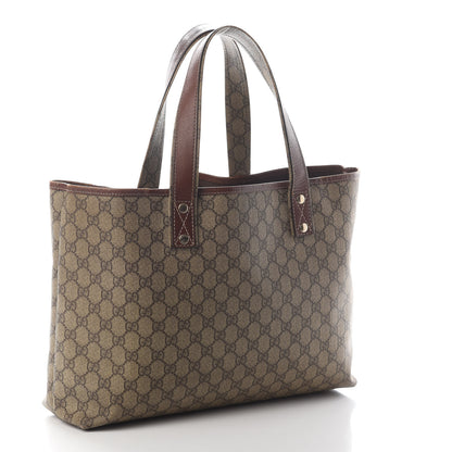 Gucci GG Plus Monogram Medium Signature Web Loop Tote Brown 3 of 15
