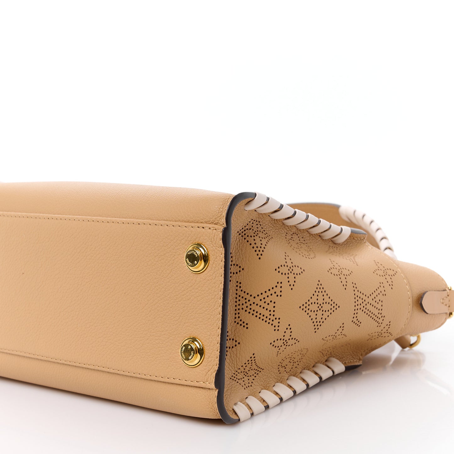 Calfskin Mahina Braided On My Side PM Arizona Brown