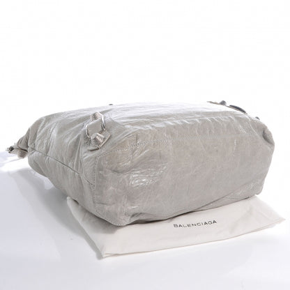 Balenciaga Agneau Giant 21 Silver Hardware Day Hobo Argent 4 of 8