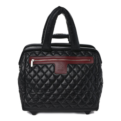 Chanel Lambskin Quilted Coco Cocoon Trolley Black 1 of 7