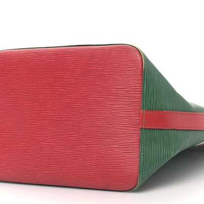 Louis Vuitton Epi Bi-Color Petit Noe Borneo Castillan Red 9 of 9