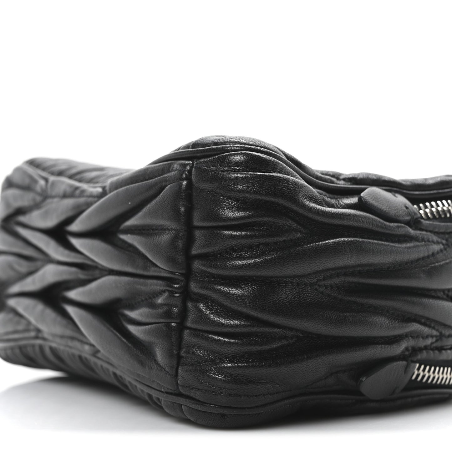 Nappa Matelasse Camera Bag Black