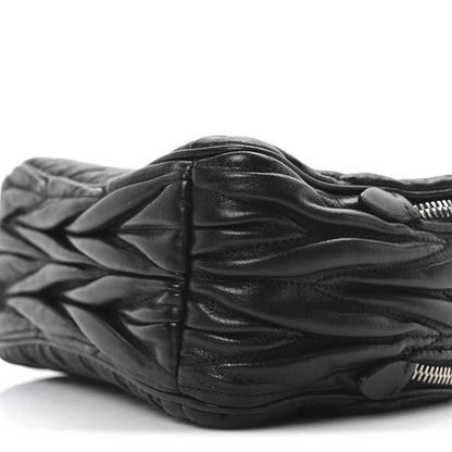 Miu Miu Nappa Matelasse Camera Bag Black 9 of 9