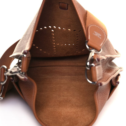 Hermes Taurillon Clemence Evelyne III GM Gold 5 of 15