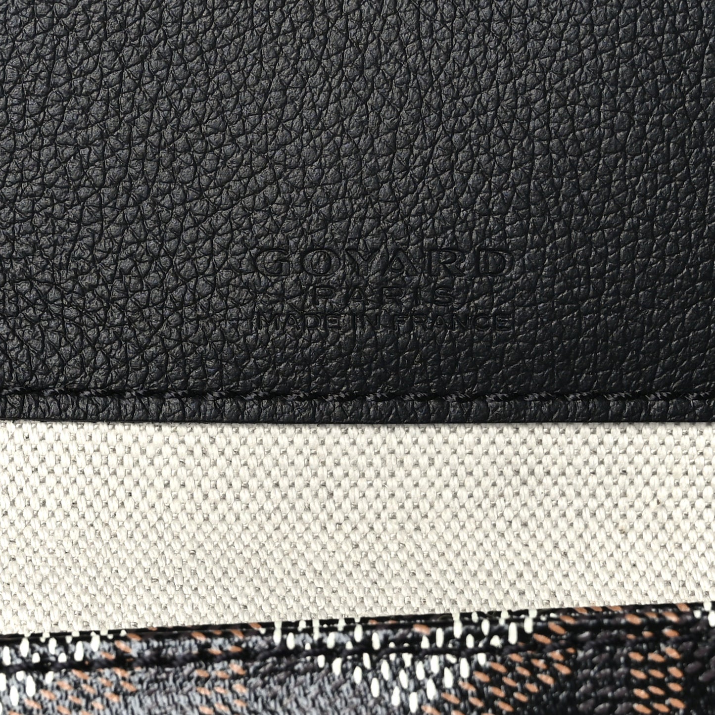 Goyardine Saint Louis XXL Black