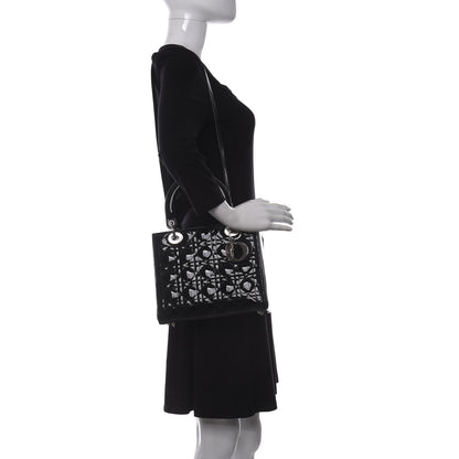 Christian Dior Patent Cannage Medium Lady Dior Black 2 of 10