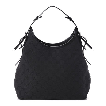 Gucci Monogram Small Hobo Black 1 of 9