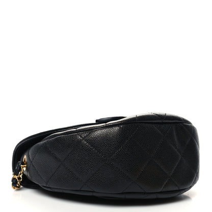 Chanel Caviar Quilted Small Messenger Flap Black 4 of 11