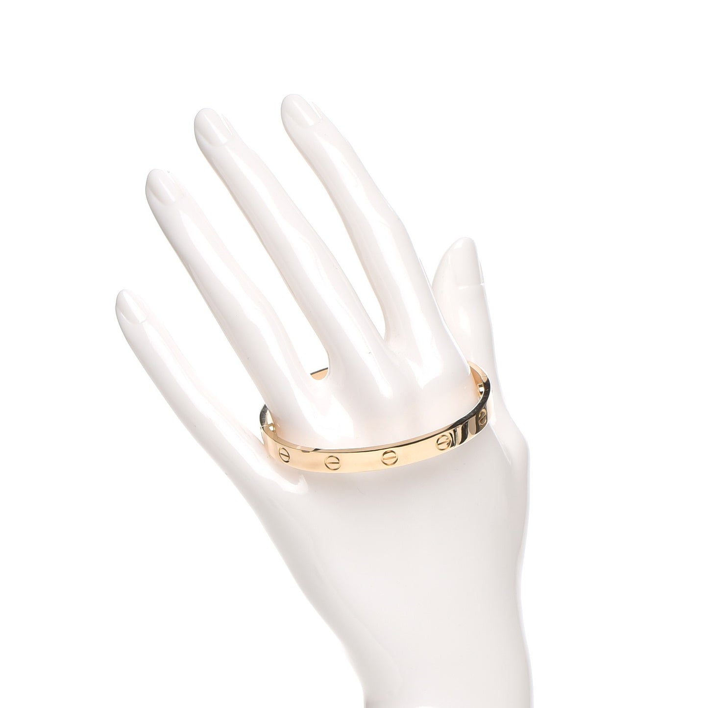 18K Yellow Gold LOVE Bracelet 17