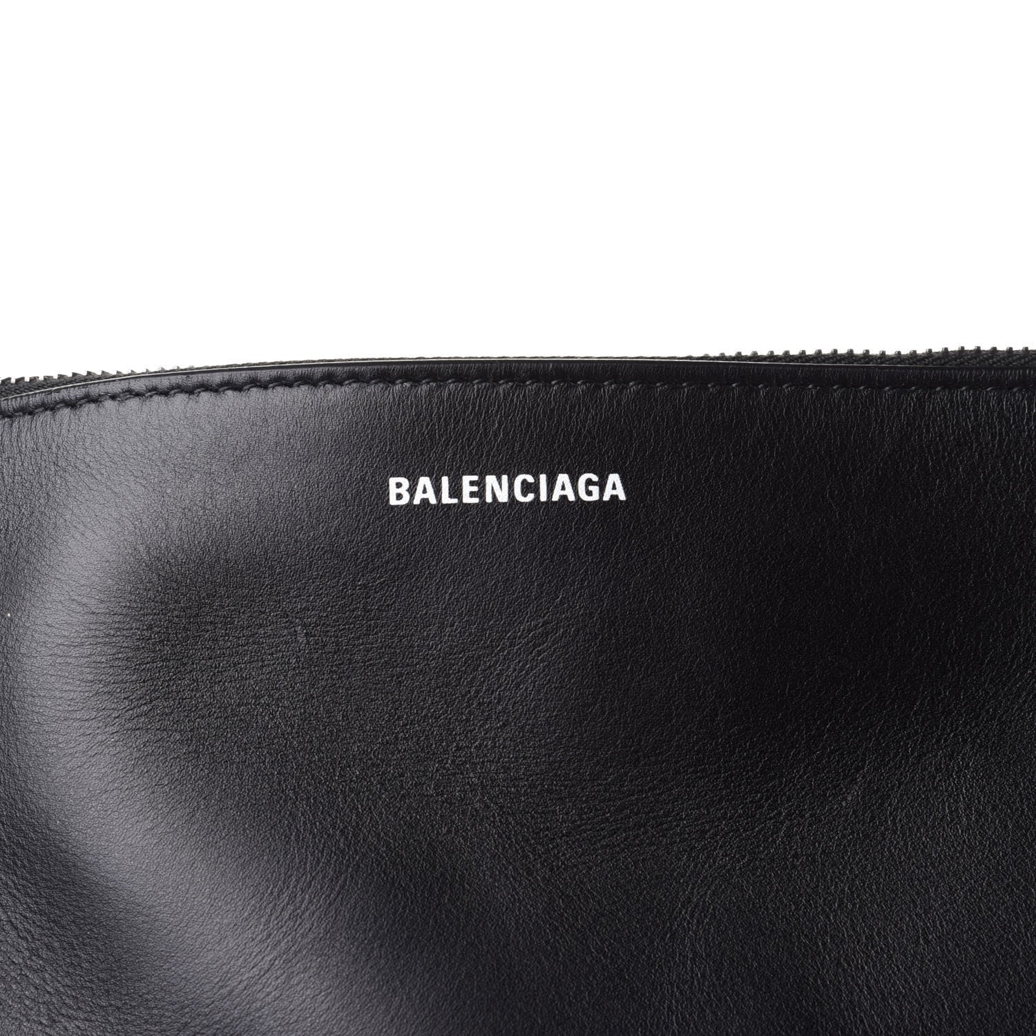 Balenciaga Shiny Calfskin Hobo Tote Black 9 of 12