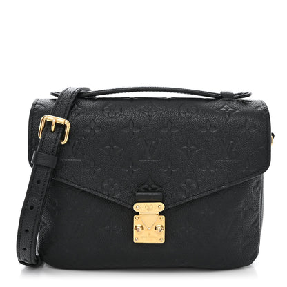 Louis Vuitton Empreinte Pochette Metis Black 1 of 10