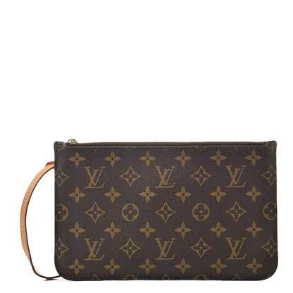 Louis Vuitton Monogram Neverfull MM GM Pochette 1 of 10
