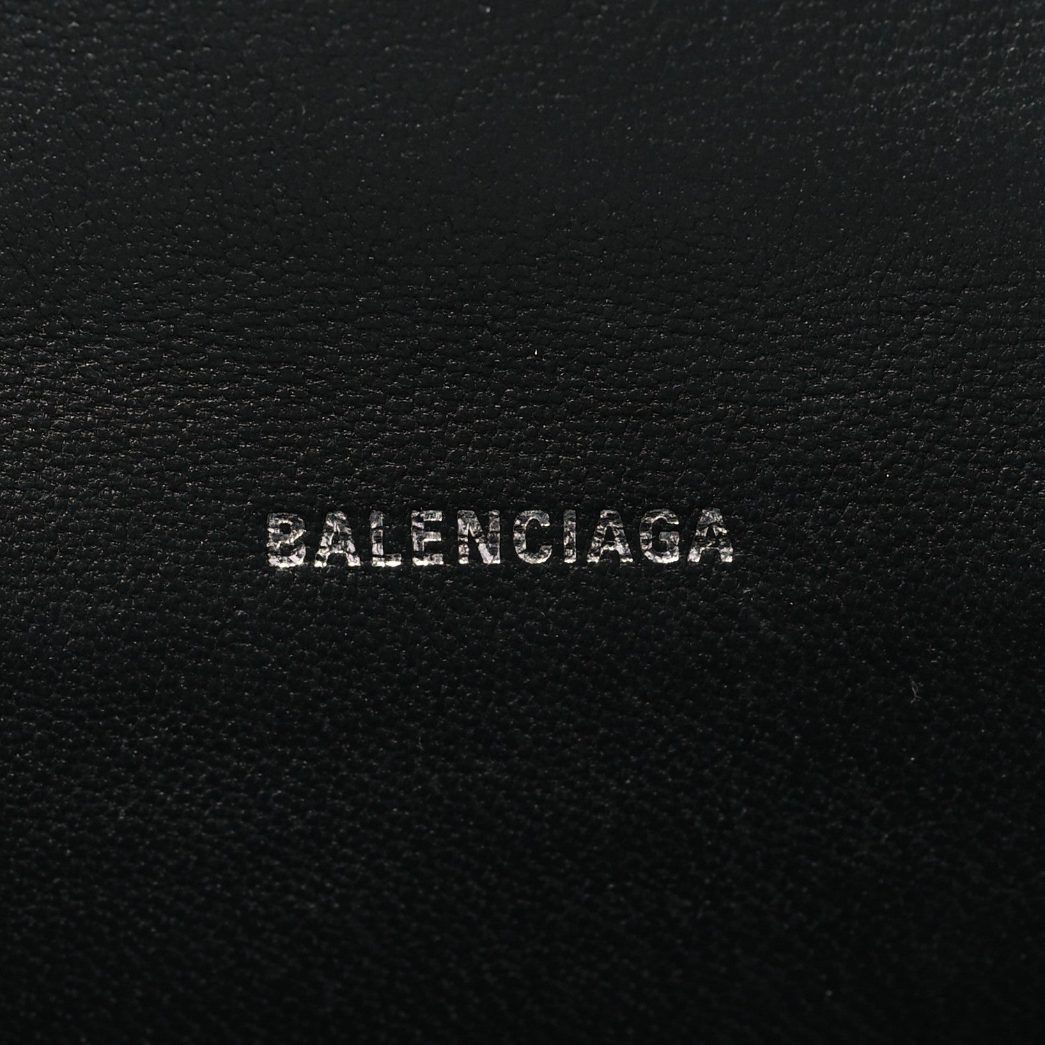 Balenciaga Strass Suede Hourglass Top Handle Bag XS Black 6 of 9