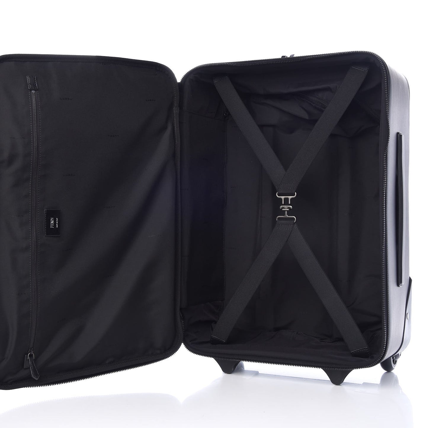 Nylon Vitello Liberty Opaco Metal Monster Eyes Trolley Black