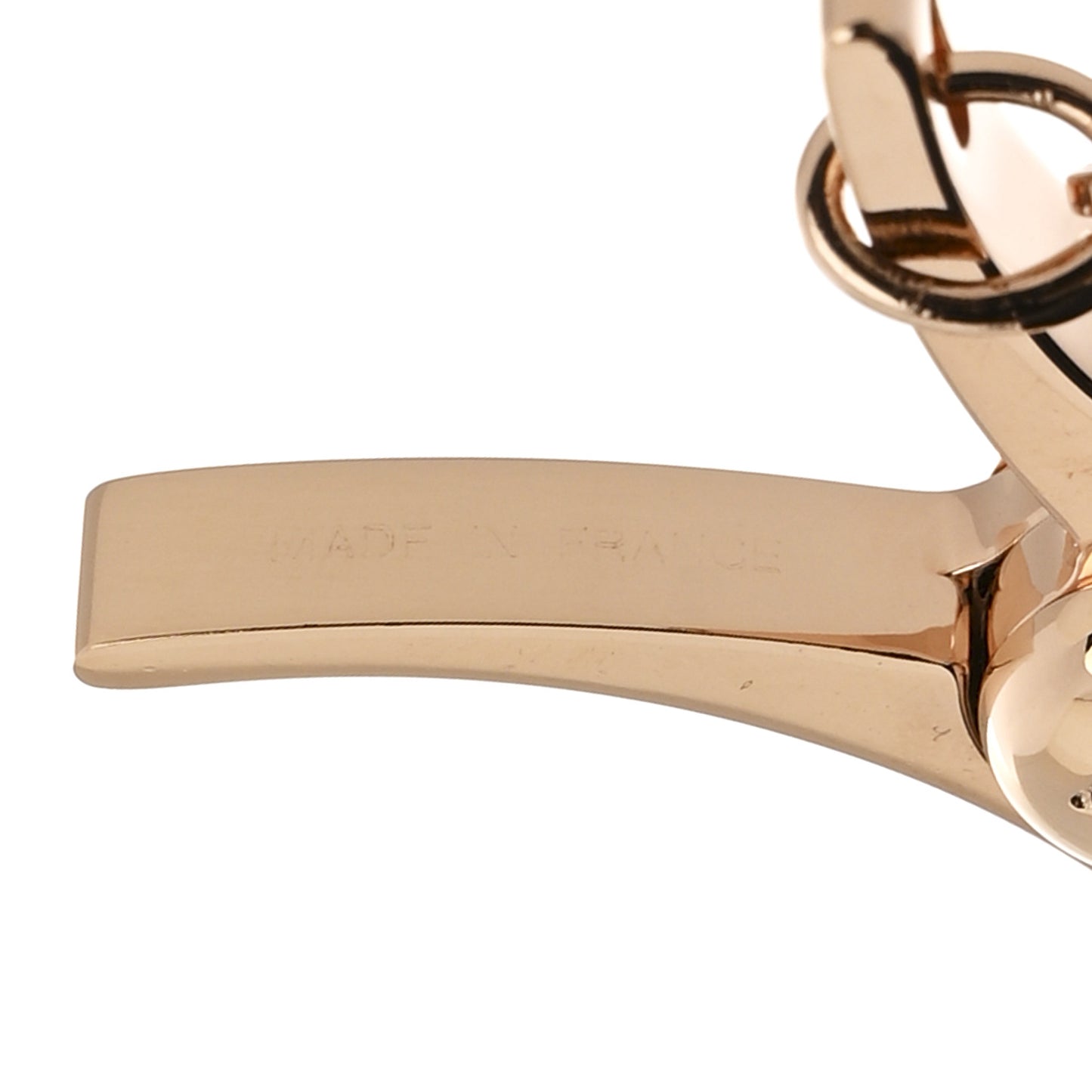 Permabrass Filou Glove Clip Rose Gold