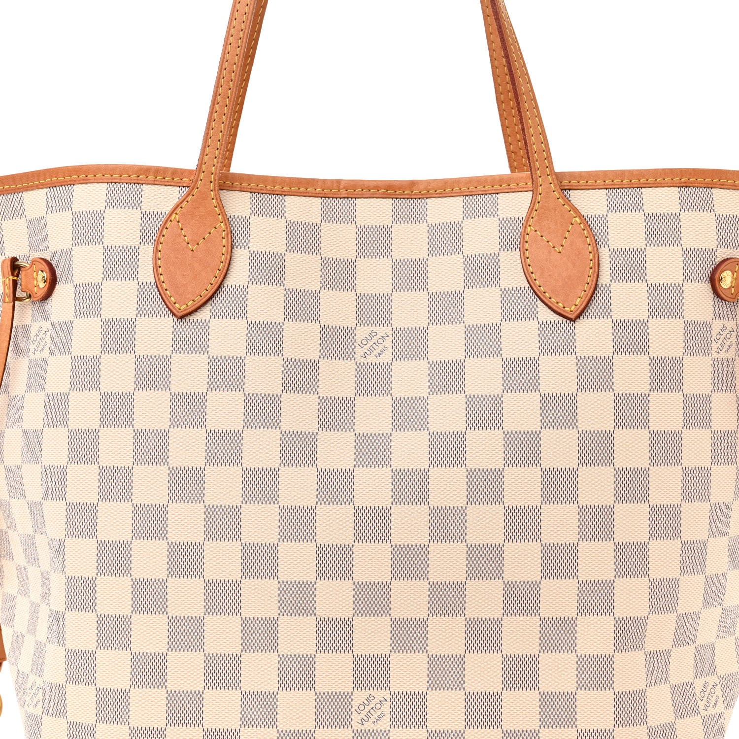 Louis Vuitton Damier Azur Neo Neverfull MM Rose Ballerine 8 of 16