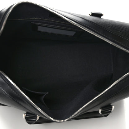 Louis Vuitton Epi Sac De Ville Bourget Black 5 of 8