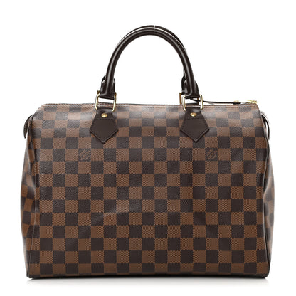 Louis Vuitton Damier Ebene Speedy 30 1 of 13